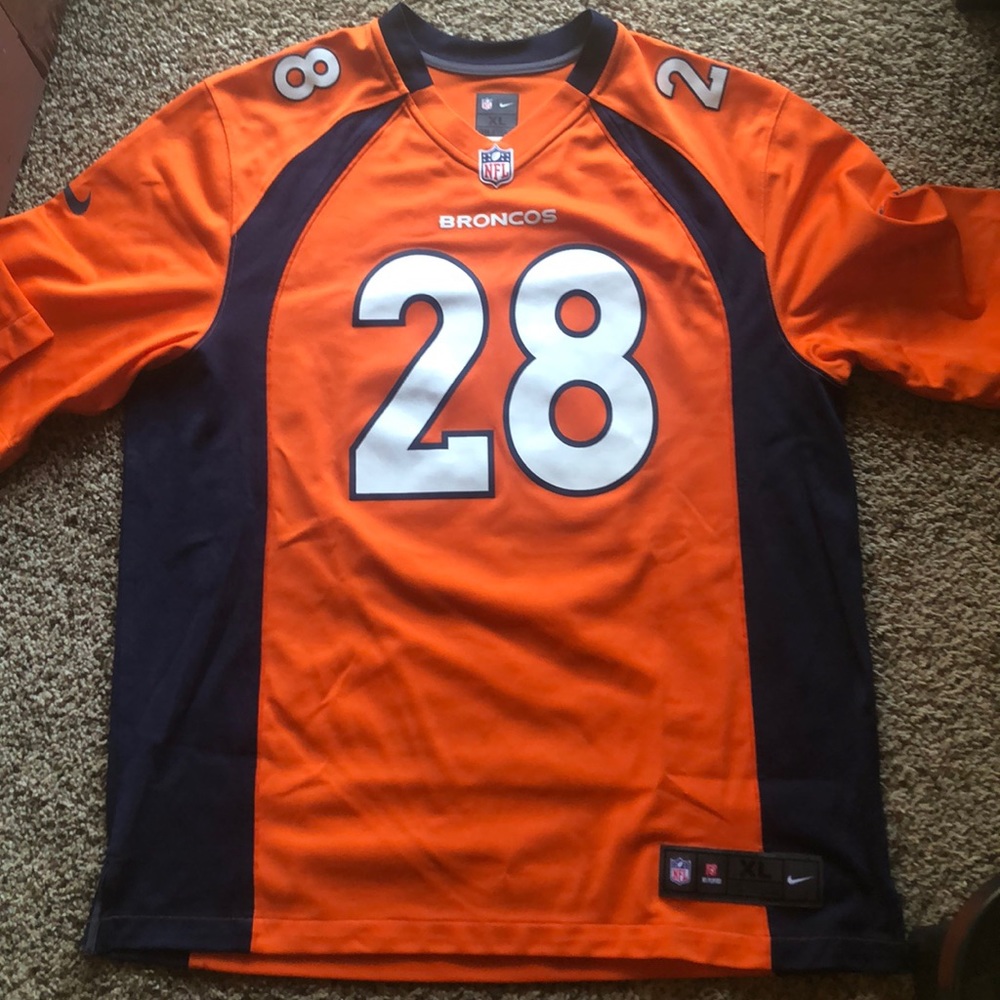 Montee Ball Orange Broncos Jersey